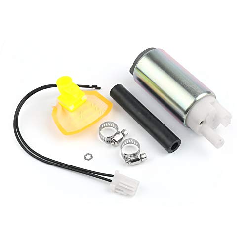 Artudatech Bomba de Combustible, 12V Moto Electrica Bomba de Gasolina Combustibles Inyeccion Fuel Pump para Hon-da CB600F Hornet CB1000R CB1100/R CB1300 CTX1300 GL1800 NT700