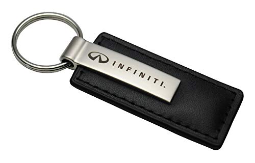 Au-TOMOTIVE GOLD Infiniti llavero y llavero - cuero premium