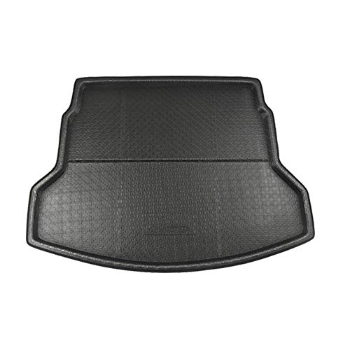 AYCPG Piso del Coche Alfombra de la Estera del Tronco Posterior contra el Barro de la Cubierta, for Honda CRV 2012 2013 2014 2015 2016 lucar (Color : Black)