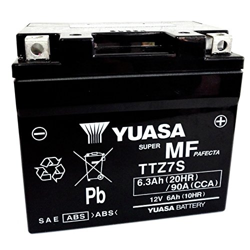 BATTERIA YUASA TTZ7S 12 V 6 AH SIGILLATA PRECARICATA ATTIVATA PER HUSABERG FE ENGINE 570 2009/2012