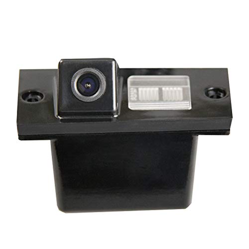 Cámara de Aparcamiento de visión Trasera HD 720p para monitores universales (RCA) (Color: Negro) para Hyundai H1 H-1 Cargo i800 iMax iLoad H300 H100 Grand Starex Royale