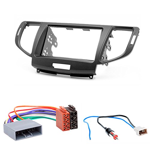 CARAV 11-062-11-2 2-DIN Marco de plástico para Radio para Honda Accord 2007-2012 / Acura TSX 2008-2012