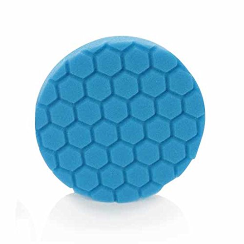 Chemical Guys BUFX 105HEX5 – Hex-Logic Light Pulido/Acabado Pad, Blue (5,5 Pulgadas)