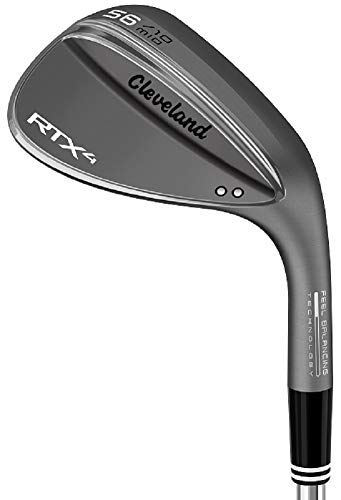 Cleveland RTX-4 Wedges de Golf, Hombre, Negro, 48