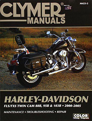 Clymer Harley-Davidson FLS/FXS 88 (Clymer Motorcycle Repair, Vendor Id M423-2)