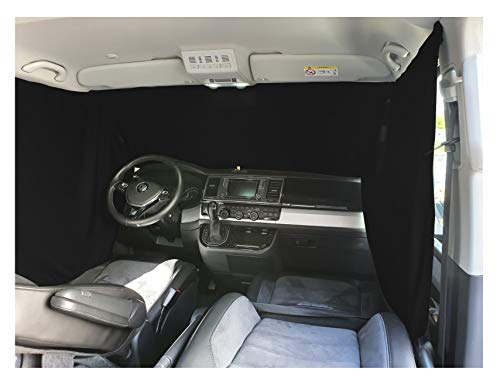 Cortina para parabrisas delantero de camping, compatible con Hyundai H-1 Travel Starex a partir de 2007 FB: F_SW