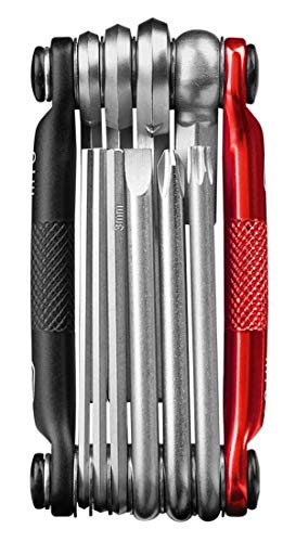 Crankbrothers Multi-10 - Herramienta unisex, color rojo