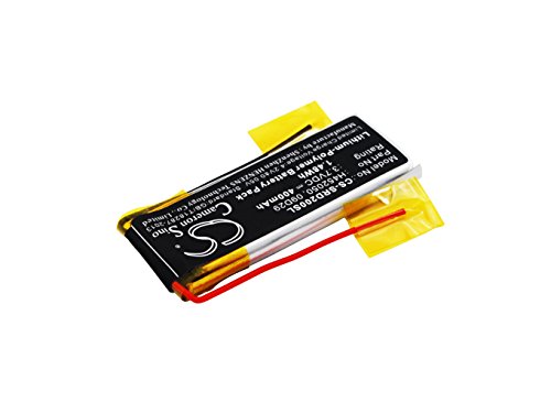 CS-SRD200SL Batería 400mAh Compatible con [Scala Rider] Freecom 2, Rider TeamSet Pro, Scala Rider Multiset Q2, Scala Rider Q2, Solo, TeamSet, para [Cardo] Q2, Q2 Pro, Rider Solo, Rider TeamSet Pro, S