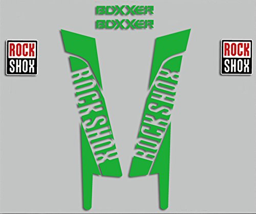 Ecoshirt Q0-2BN3-B899 Pegatinas Horquilla Rockshox Boxxer 2015 R277 Fork Stickers Aufkleber Decals Autocollants Adesiv