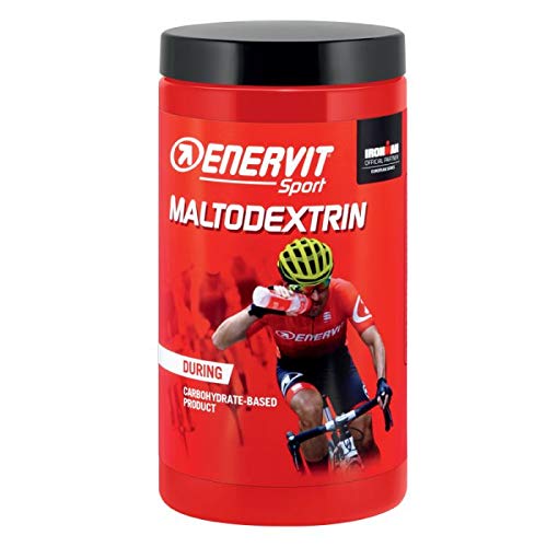 ENERVIT SPORT Maltodextrine - Polvo de hidratos de carbono | Energía para el deporte | Baja dulzura | Sabor neutral | Lata de 450 g