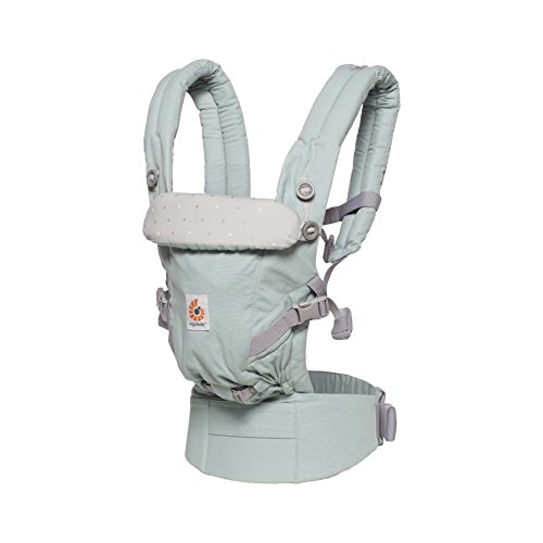 Ergobaby - Mochila Portabebes Ergonomico para Recien Nacido, 3-Posiciones, Verde (Frosted Mint)