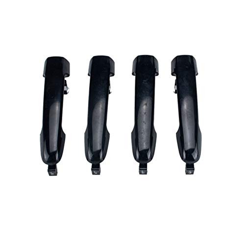 FangFang 4pcs Asa de la Puerta Exterior 82651-3k000 Fit para Hyundai Sonata 05-10 (Color : Black)