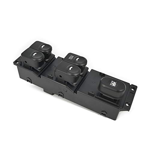 FangFang Ajuste para Hyundai Accent Solaris 2011-2017 Interruptor De Vidrio De Elevación De Cristal Interruptor De Control Eléctrico 93570-1R101 (Color : Black)