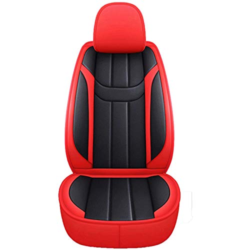 Fly YUTING Cubiertas de Asiento de automóvil para Las Mujeres Que se Ajustan a la mayoría de los Sedan Sedan con Piel de imitación Impermeable,A