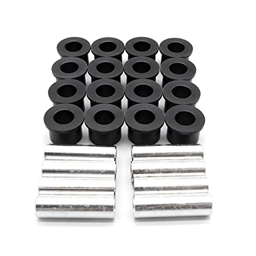 Funien Kit de bujes de Brazo en A ModQuad, ModQuad A-Arm Bushing Kit 24 Piezas de Repuesto para Honda TRX400EX TRX450R TRX 400EX 400 EX 450R 450 R AR2-2