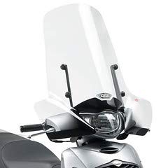 Givi 311A+A311A - Cúpula parabrisas para Honda SH 125 i 2007