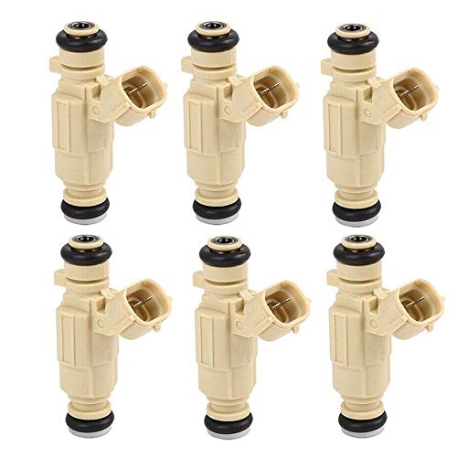 GYYY 4 / 6PCS Inyector de Combustible para Hyundai Elantra Tiburon Tucson Santa Fe 35310-23600 9260930013 3531023600 inyectores Men (Color : 6 Piece)