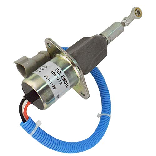 Hachiparts 4063712 24V SA-5030-24 de Válvula Solenoide de Parada para Komats u Excavadora PC350-7 PC360-7 6D114E Cargadora de Ruedas WA420-DZ-3 Hyunda i Cargador R225-7 Cummin s Motor 6.3CT 8.3L