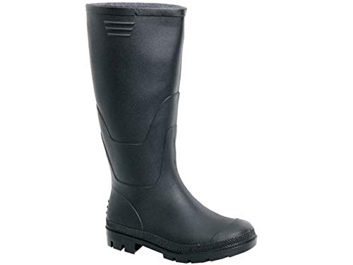 HaWe PVC-Stiefel, Bota Industrial Unisex Adulto, Negro, 39 EU