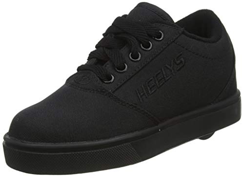 Heelys Pro 20, Zapatos con Ruedas, Triple Negro, 35 EU