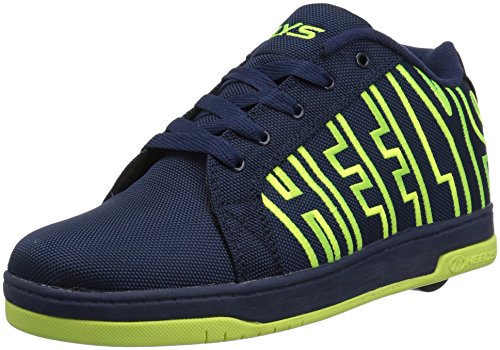 Heelys, Zapatillas de Deporte Unisex niño, Multicolor (Navy/Bright Yellow 000), 34 EU