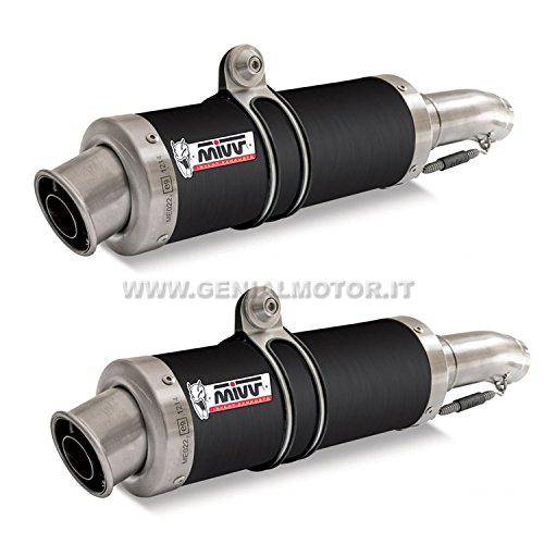 Honda FMX 650 2006 06 Escape Exhaust MIVV GP negro acero