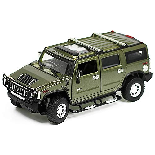 hongshen Modelo de Coche 1:24 Hummer H2 simulación de fundición a presión de aleación de Juguete Adornos Colección del Modelo de Escala 20X9X7.5CM Coche