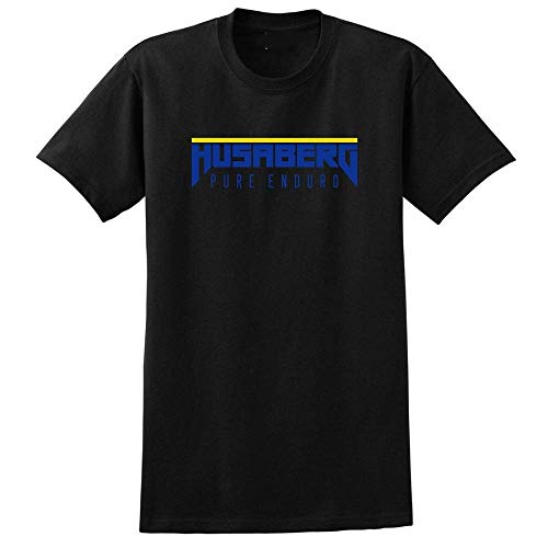 Husaberg Pure Enduro T-Shirt Men's Fashion Short Sleeves Cotton Tops Clothing