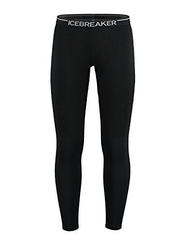 Icebreaker Unterhose Legging Oasis Malla, Hombre, Negro, S