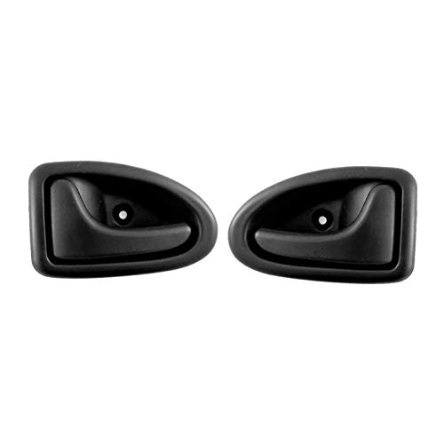 Iinger 2 Manija Tirador Interior en Forma para Iveco Daily 1999-06 Negro 7700353282 7700353283 (Color : Black)