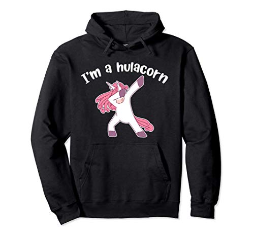 I'm A Hulacorn Unicornio Neumáticos Fitness Regalo Sudadera con Capucha