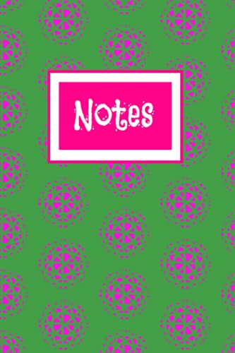 In-style design, Notes, 6" x 9", 120 Sheets, College Ruled blank Notebook, Notebook Journal. Perfect for anyone: Teens, College Students, Professionals and Non-professionals.