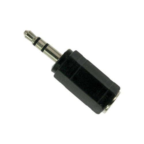 InLine - Adaptador de sonido estéreo (conector hembra de 2,5 mm a conector macho de 3,5 mm) 5 x Audio Adapter