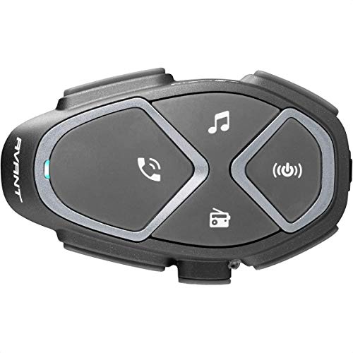 INTERPHONE INTERPHOAVANT Bluetooth Auriculares Manos Libres para Casco Moto Single, Negro