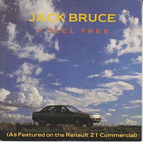 Jack Bruce I Feel Free + Make Love Renault 21 Commercial UK 45 7" sgl +Pict Slv