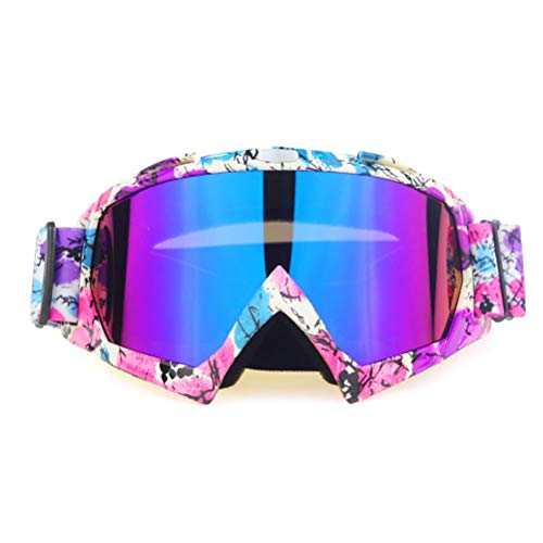 Jackallo Gafas de Motocross Gafas de Motocicleta Gafas Protectoras a Prueba de Viento para Moto Moto de Cross ATV para Hombre Mujer Juventud