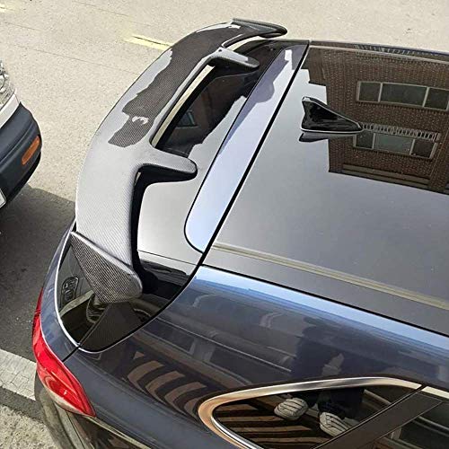 JNTML Alerón Trasero de Coche de Fibra de Carbon para Hyundai I30 2008-2019, Cola Lip Spoiler Techo ala AleróN Auto Accesorios Decorativos