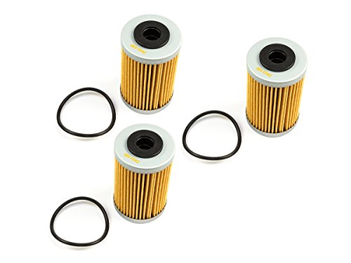 Juego de 3 filtros de aceite Hiflo HF655 para Husaberg Husqvarna KTM