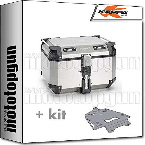 kappa maleta kfr480a k'force 48 lt + portaequipaje monokey compatible con honda pan european st 1300 2006 06