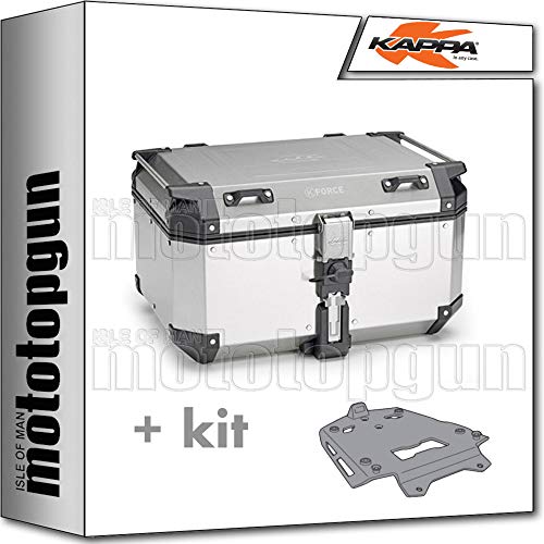 kappa maleta kfr580a k'force 58 lt + portaequipaje monokey compatible con honda pan european st 1300 2006 06