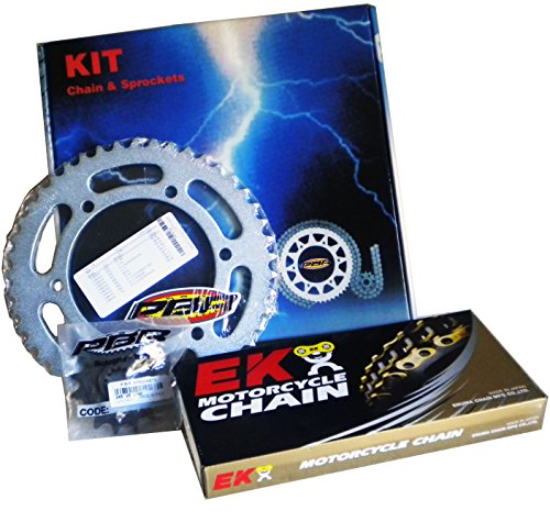 Kit Cadena Corona PIÑON PBR/EK EK955 Compatible con Husqvarna SM 125 SUPERMOTARD 2001 > 2006