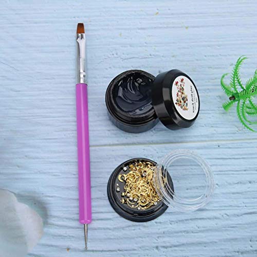 Kit de herramientas de manicura eficiente para decoración de remaches de uñas de moda para mujeres y niñas para amantes del(Star moon full sky)