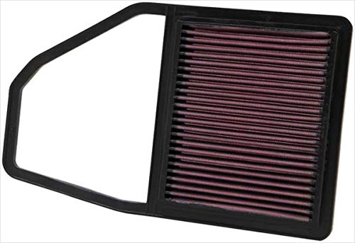 K&N 33-2243 Filtro de Aire Coche, Lavable y Reutilizable