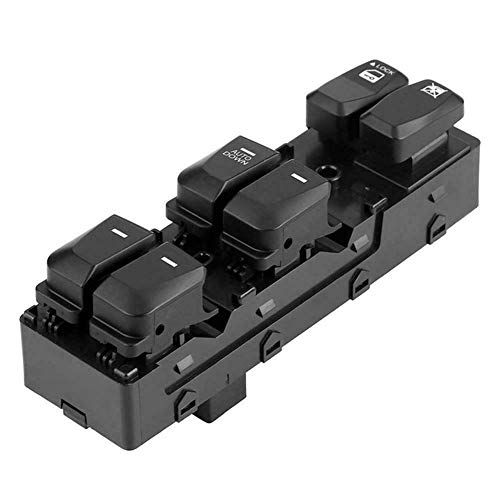 KUANGQIANWEI Botonera elevalunas Interruptor de Ajuste de la Ventana de energía eléctrica for Hyundai Tucson 2.0L 93750-2S150 (Color : Black)