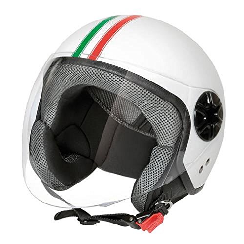 Lampa 90719 Casco Moto Demi-Jet, Italia, talla M