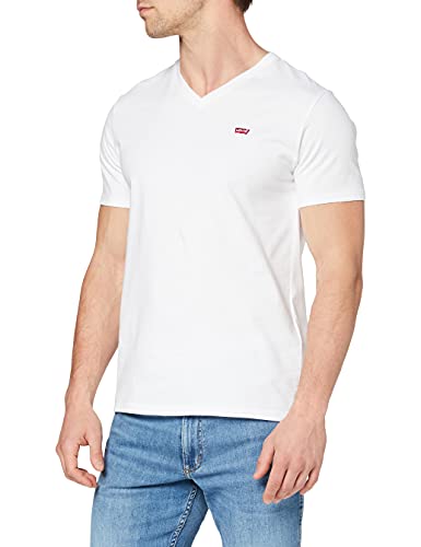 Levi's Orig Hm Vneck Camiseta, White (White 0000), XX-Large para Hombre