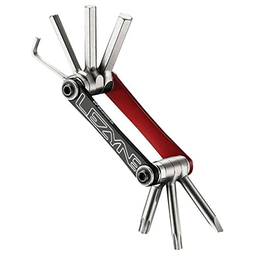 LEZYNE V-7 Multiherramientas, Rojo, M