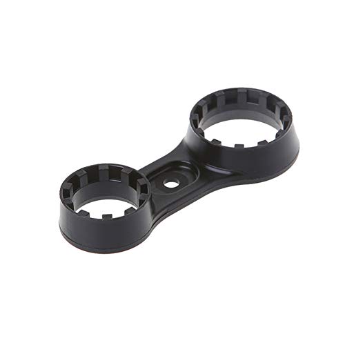 Llave bicicleta Herramientas profesionales ciclismo Pequeño Ligero Fácil usar Bicicleta montaña Horquilla delantera Desmontar Llave reparación cabeza doble Piezas Accesorios para SR tour XCT XCM XCR