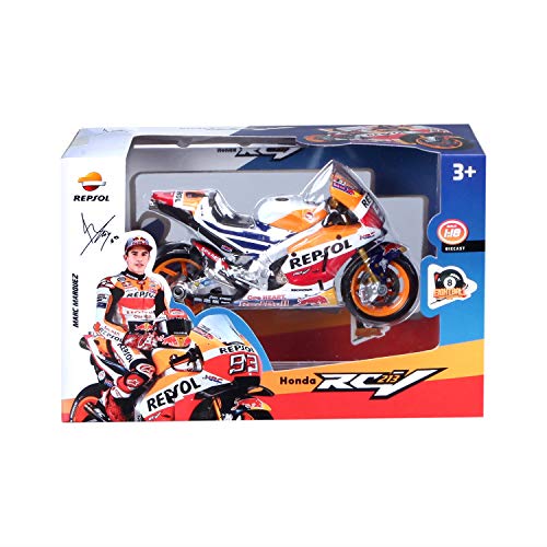 Maisto-Moto Honda Repsol Team RC213V del piloto Marc Marquez 34595 (34594)