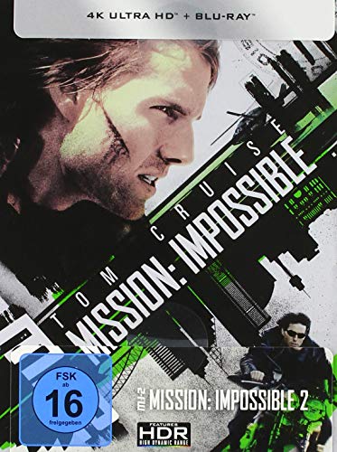 M:I-2 - Mission: Impossible 2 (4K Ultra HD) (+ Blu-ray) Steelbook [Alemania] [HD DVD]